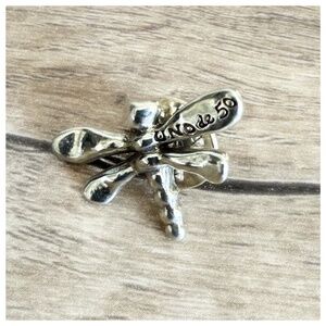 UNOde50 "My Dragon-Fly" Silver Plated Pin